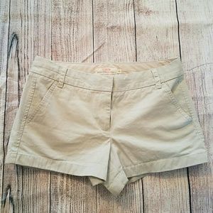 J Crew Khaki Chino Shorts